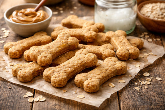 Easy Homemade Peanut Butter And Coconut Oil Dog Treats