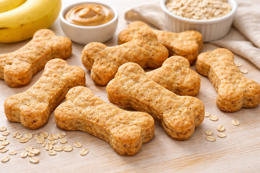 Peanut Butter Banana Dog Treat Recipe