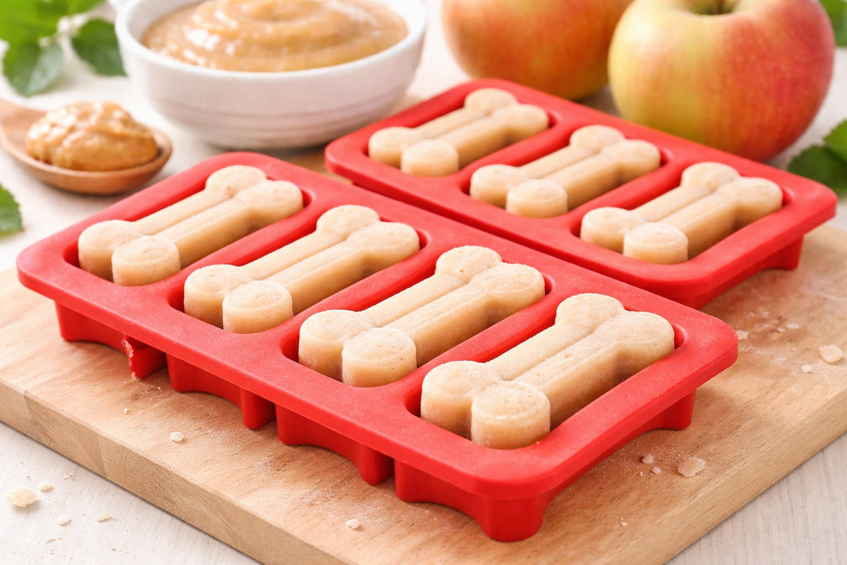 Frozen Dog Treats With Applesauce