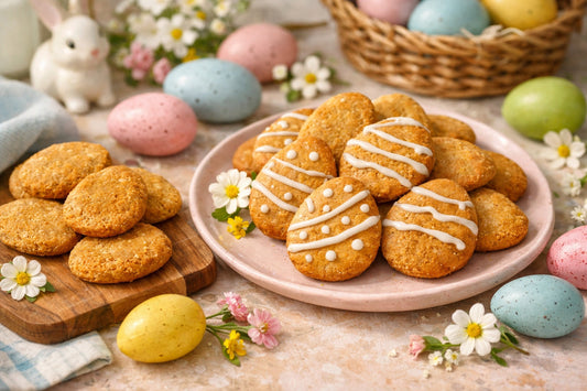 Easter Egg Shaped Dog Biscuits