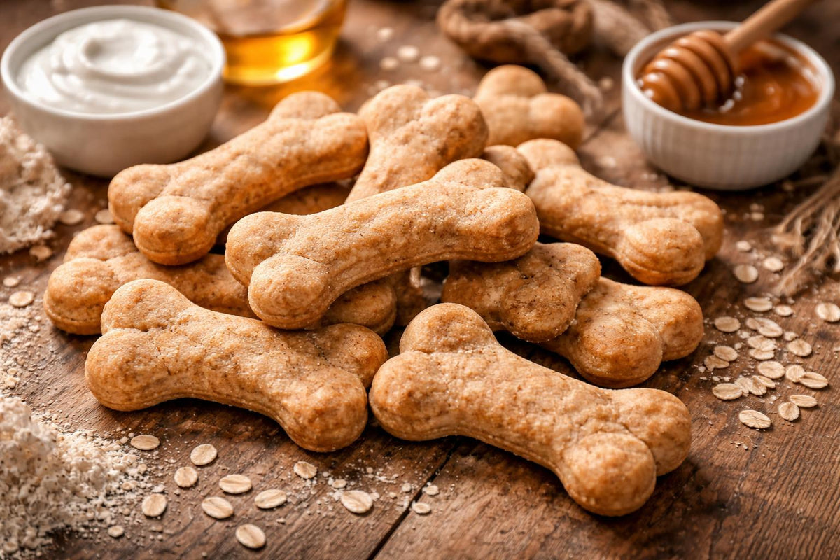 Baked Greek Yogurt Dog Treats