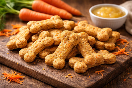 Homemade Carrot Dog Treats