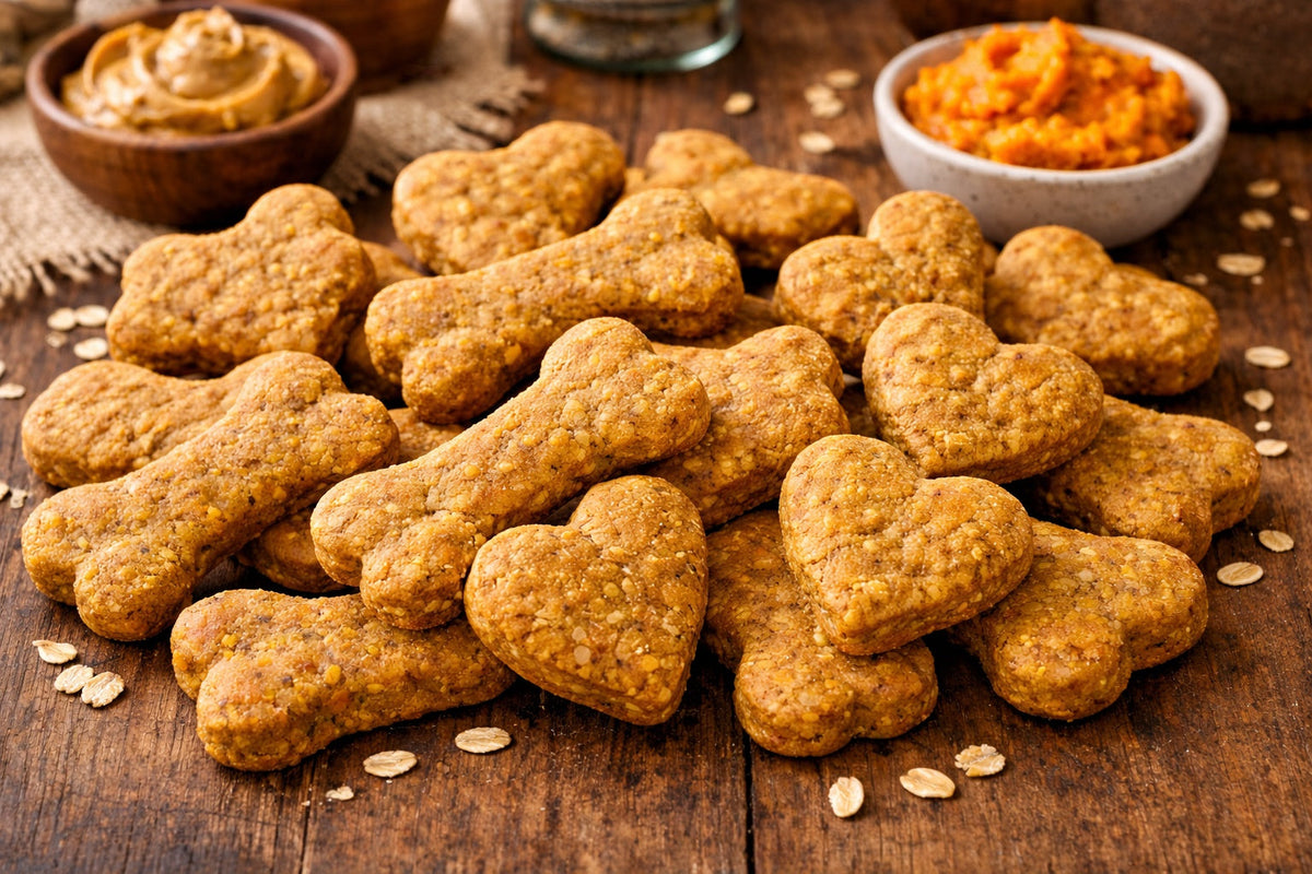 Quick And Easy Pumpkin Dog Treats