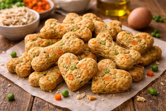 Chicken Pot Pie Dog Treats