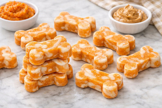 Pumpkin Dog Treats Frozen