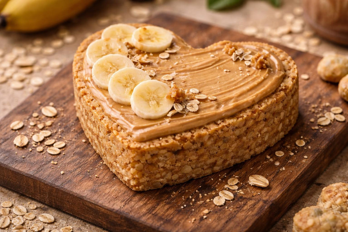Dog Cake Recipe Banana and Peanut Butter