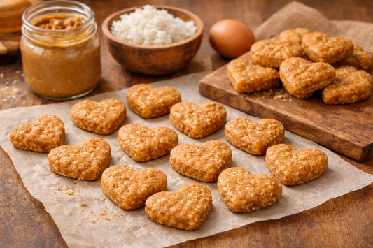 Peanut Butter And Rice Dog Treats