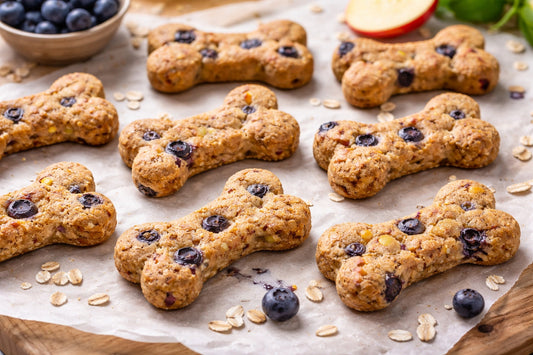 Apple Blueberry Dog Treats