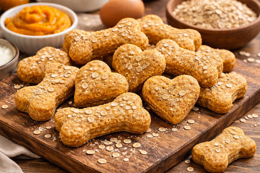 Greek Yogurt Pumpkin Dog Treats