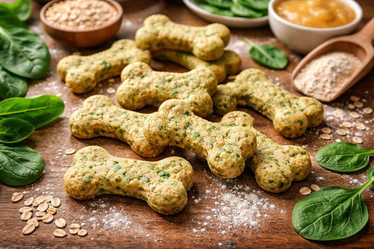 Dog Treats With Spinach