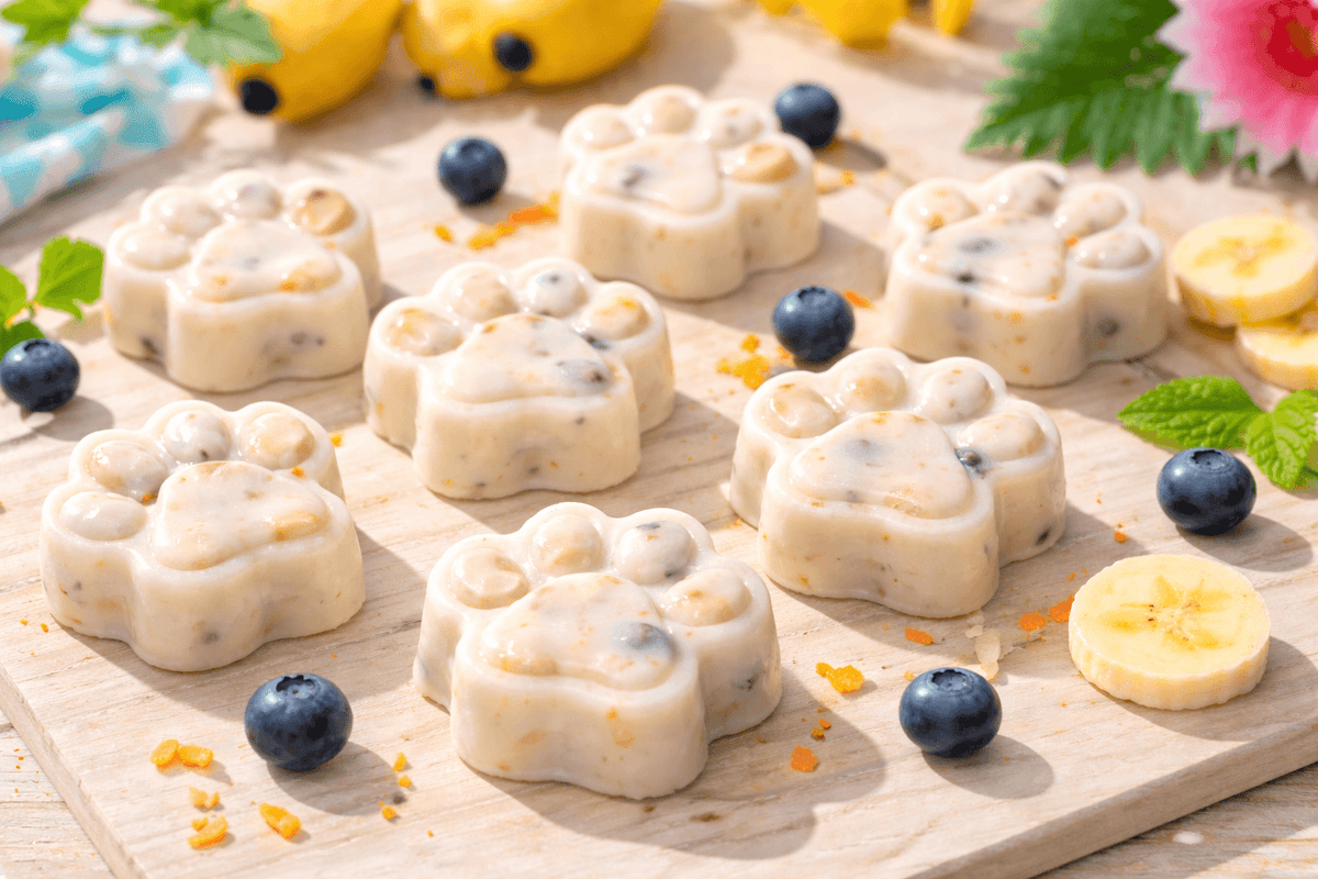 Frozen Yogurt Dog Treat