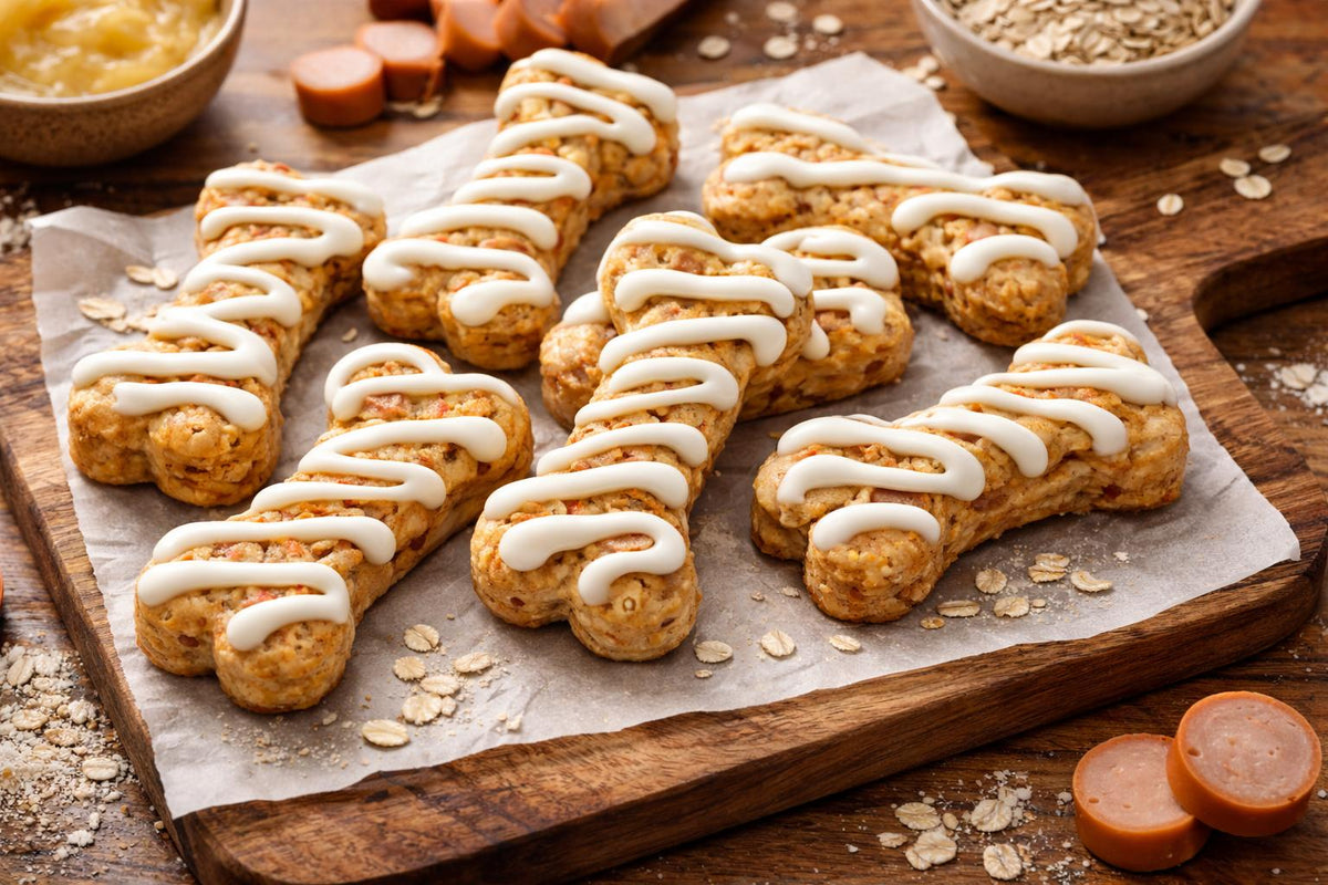 Hot Dog Cake Dog Treats