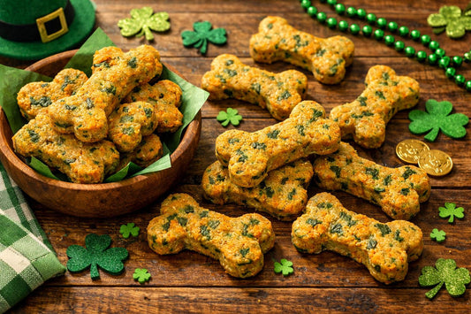 Sweet Potato Spinach Dog Treats
