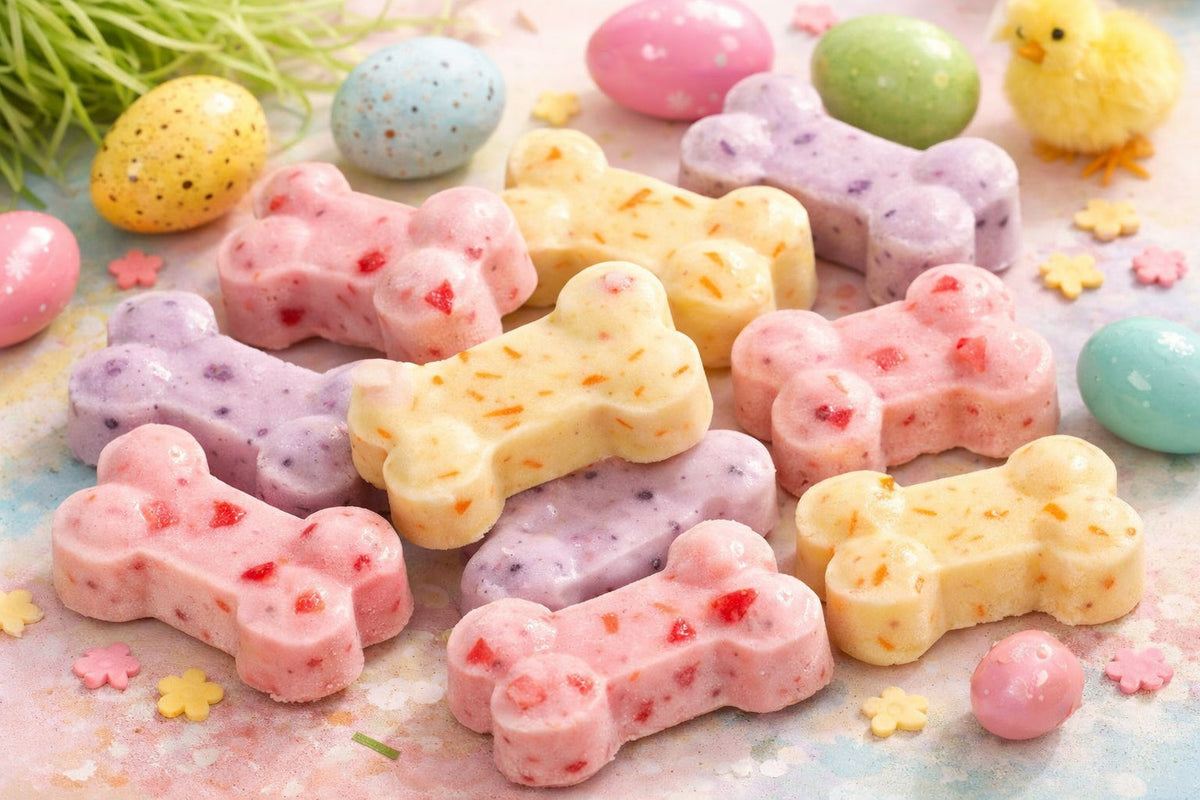 Frozen Yogurt Easter Dog Treats