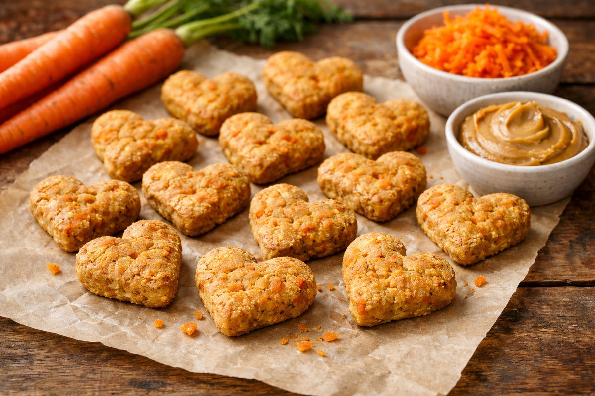 Air Fryer Carrot Dog Treats