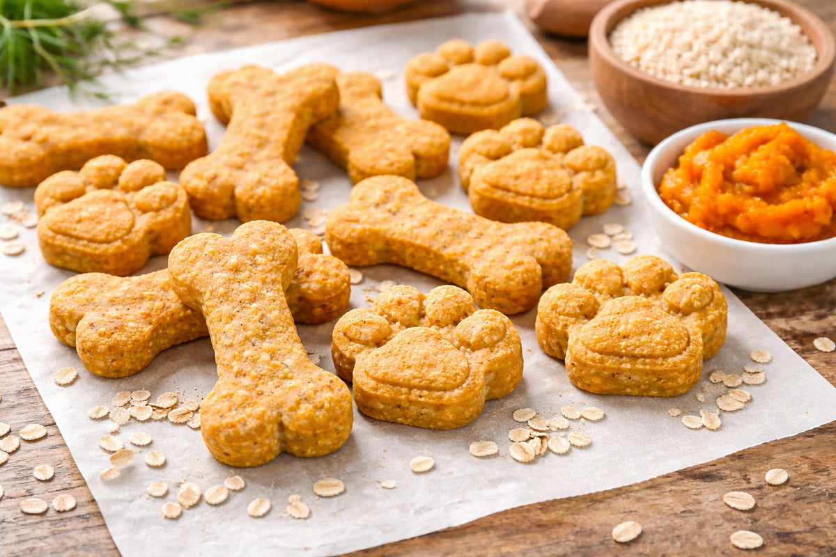 Pumpkin Rice Dog Treats