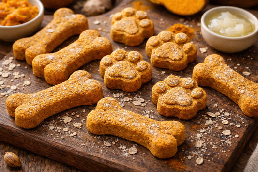 Pumpkin Turmeric Coconut Oil Dog Treats