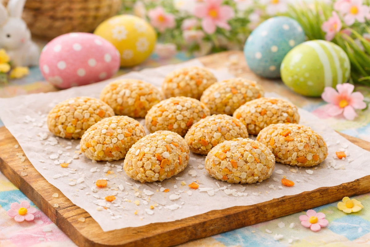 Easter Egg Rice Krispie Treats For Dogs