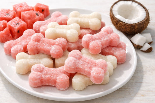 Watermelon And Coconut Milk Dog Treats