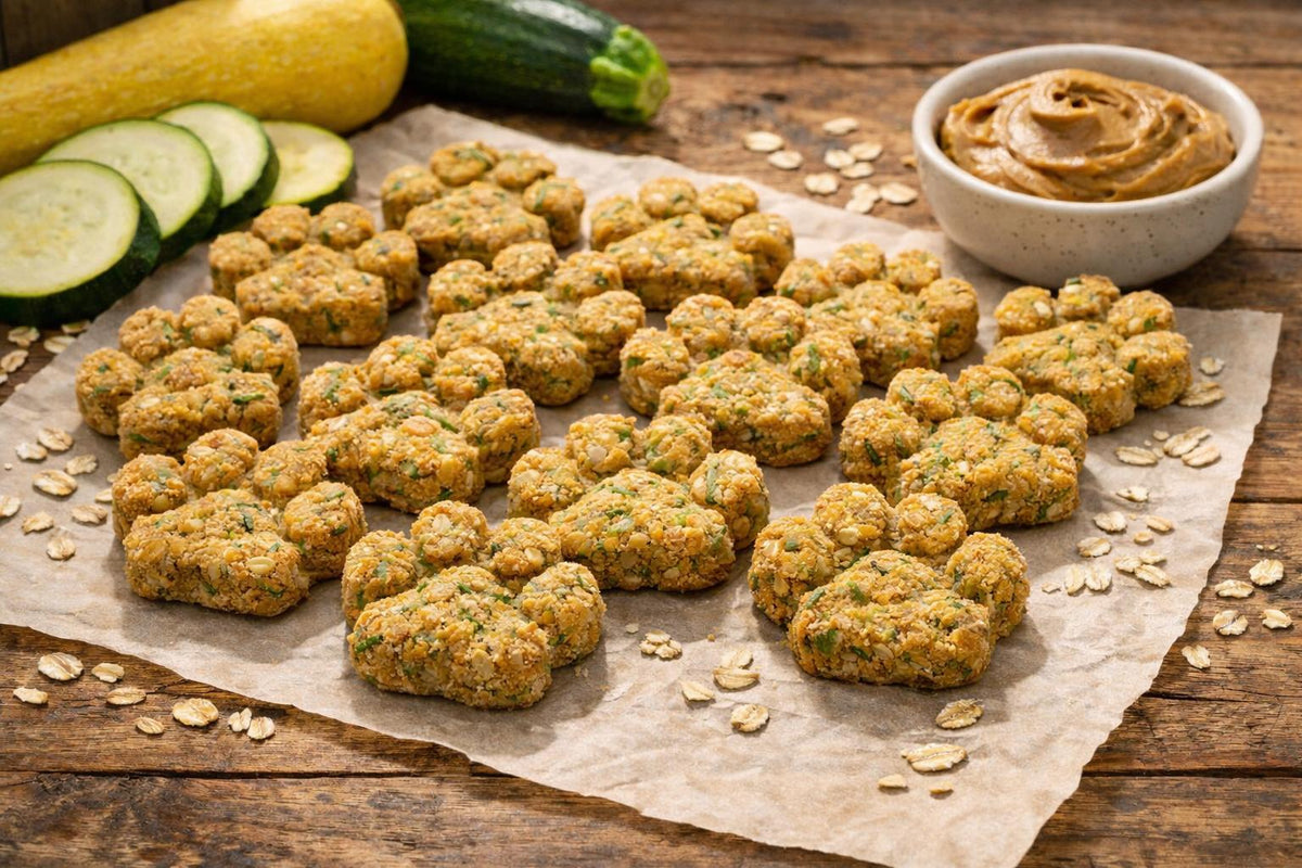 Summer Squash Dog Treats