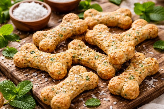Coconut And Mint Dog Treats