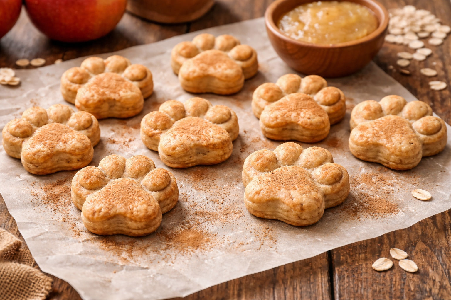 Homemade Applesauce Dog Treat Recipe