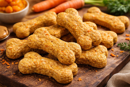 Pumpkin And Carrot Dog Treats