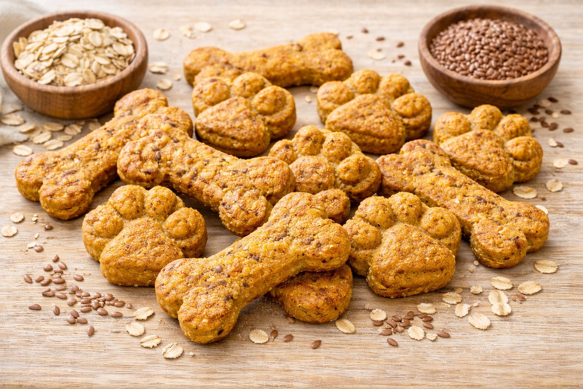 Pumpkin Flax Seed Dog Treats