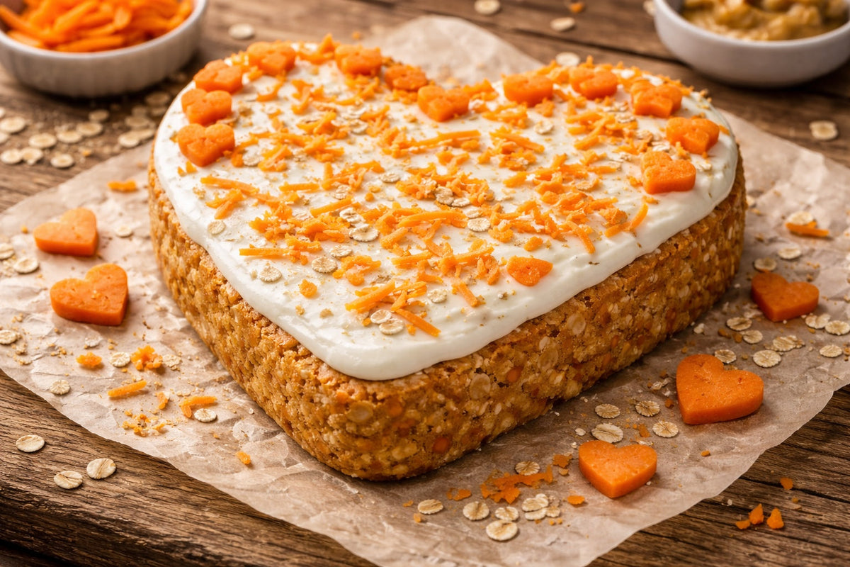 Dog Cake Recipe Carrot