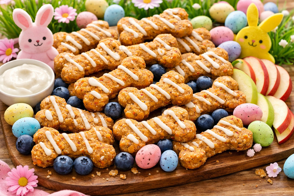 Easter Snack Board For Dogs