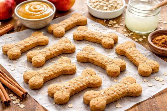 5 Ingredient Applesauce Dog Treats