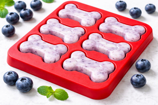 Blueberry And Greek Yogurt Dog Treats