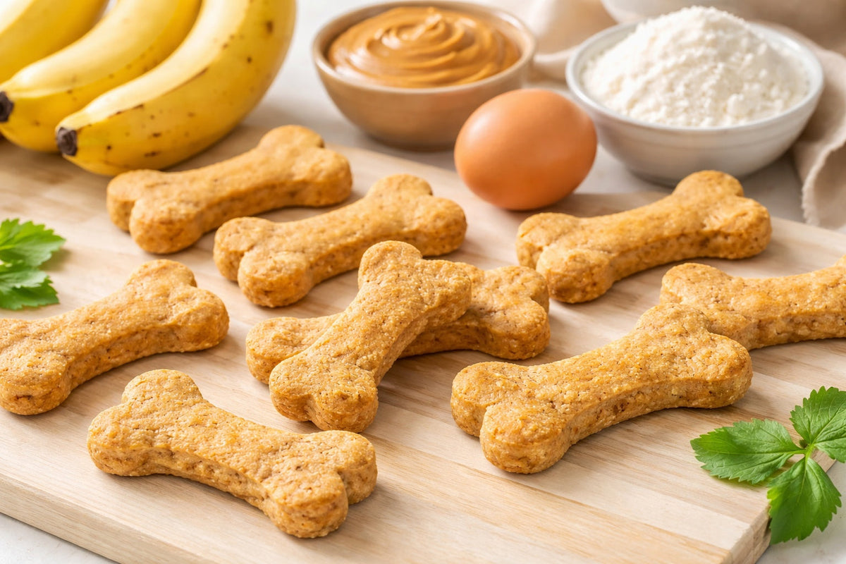 Banana Dog Treat Recipe Grain Free