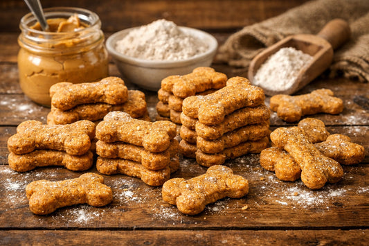 Homemade Peanut Butter Dog Treats