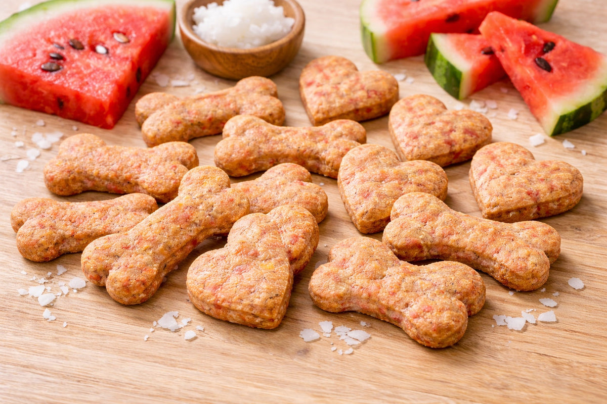Dog Treats With Watermelon