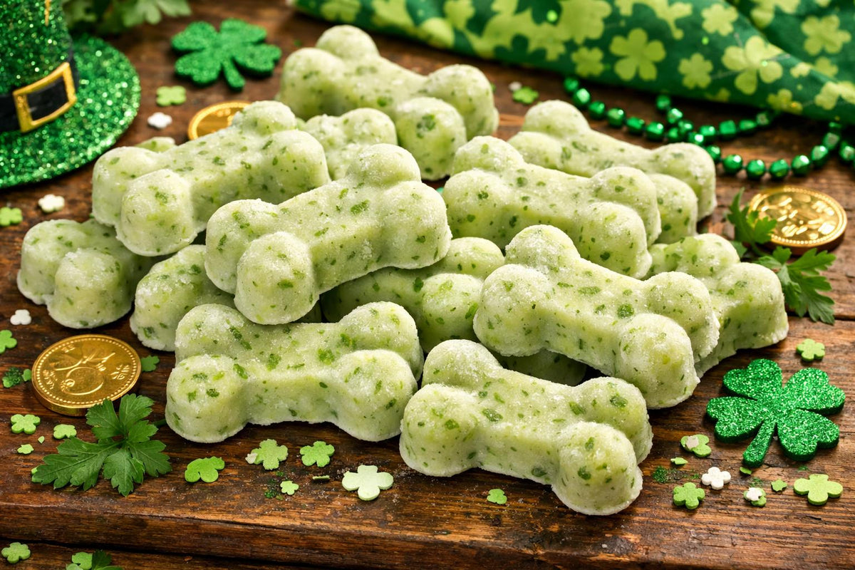 Frozen Green Bean Dog Treats