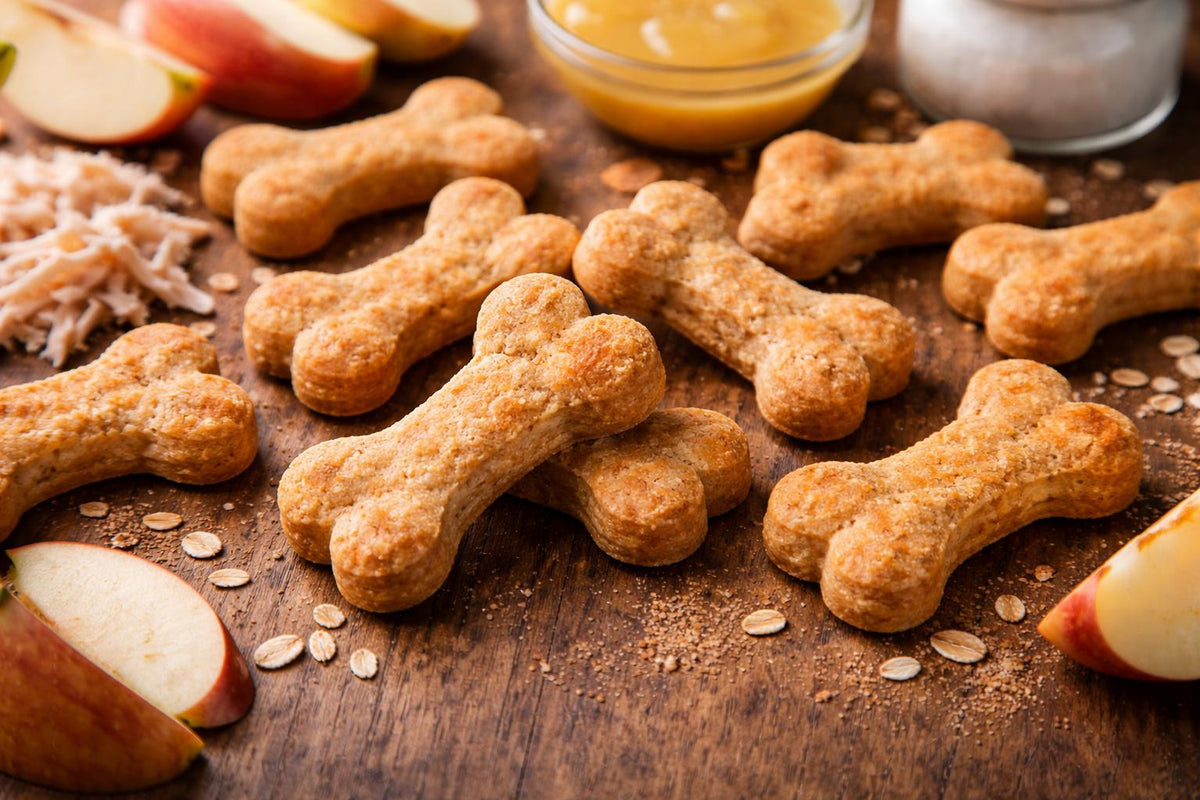 Apple Chicken Dog Treats
