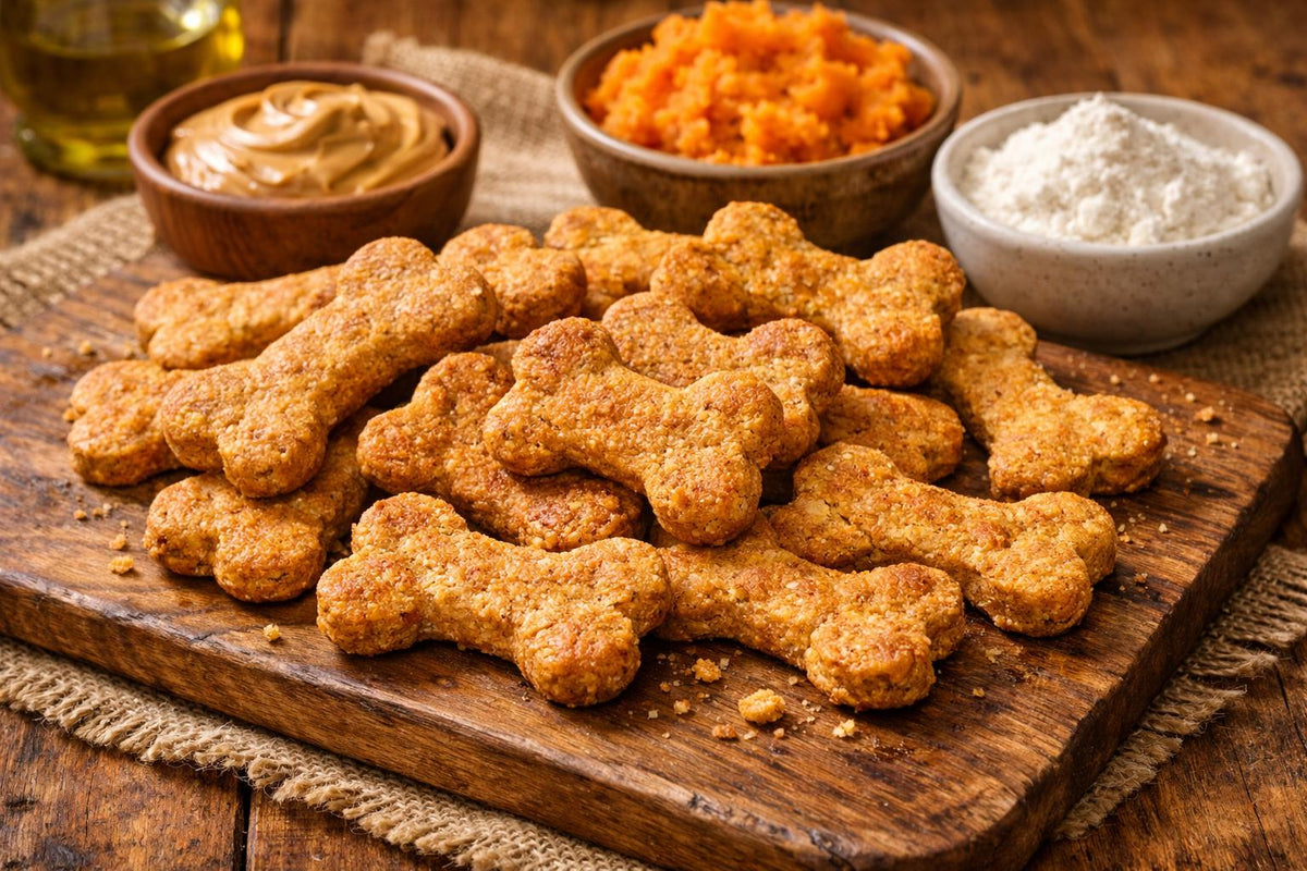 Natural Healthy Homemade Grain Free Dog Treats