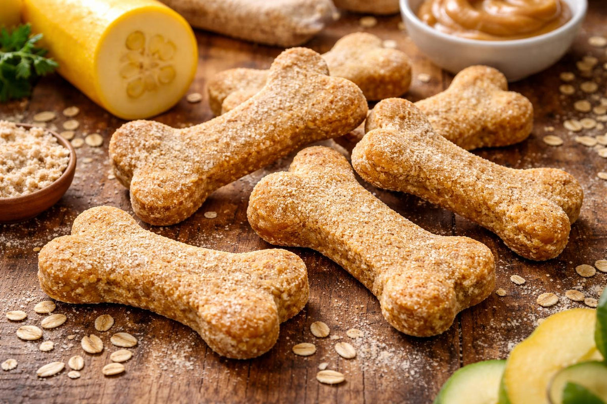 Yellow Squash Dog Treats