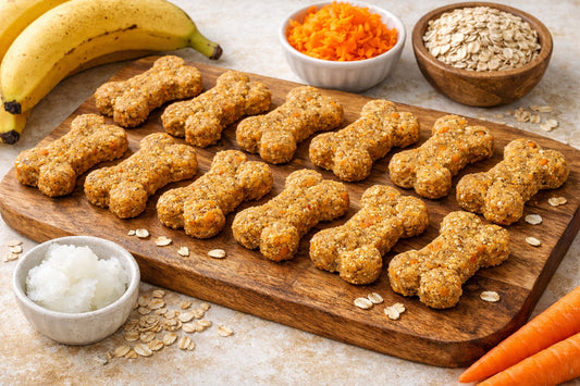 Banana Carrot Dog Treat Recipe