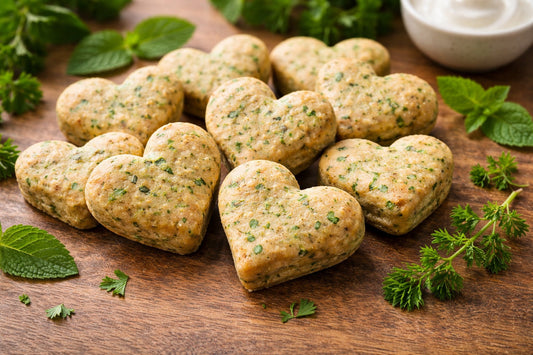 Homemade Mint Dog Treats For Bad Breath
