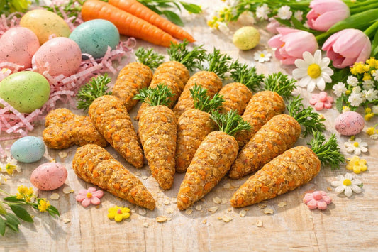 Carrot Dog Treats Easter