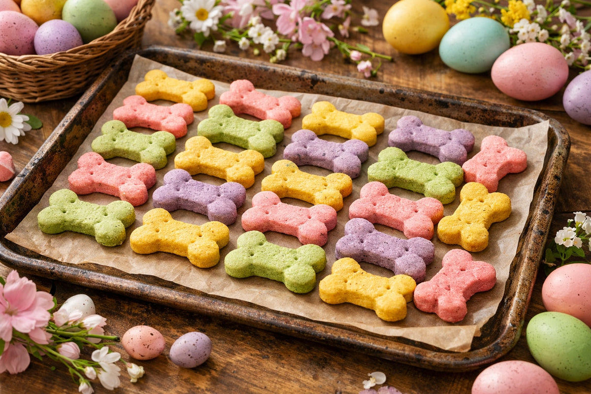 Pastel Easter Dog Treats