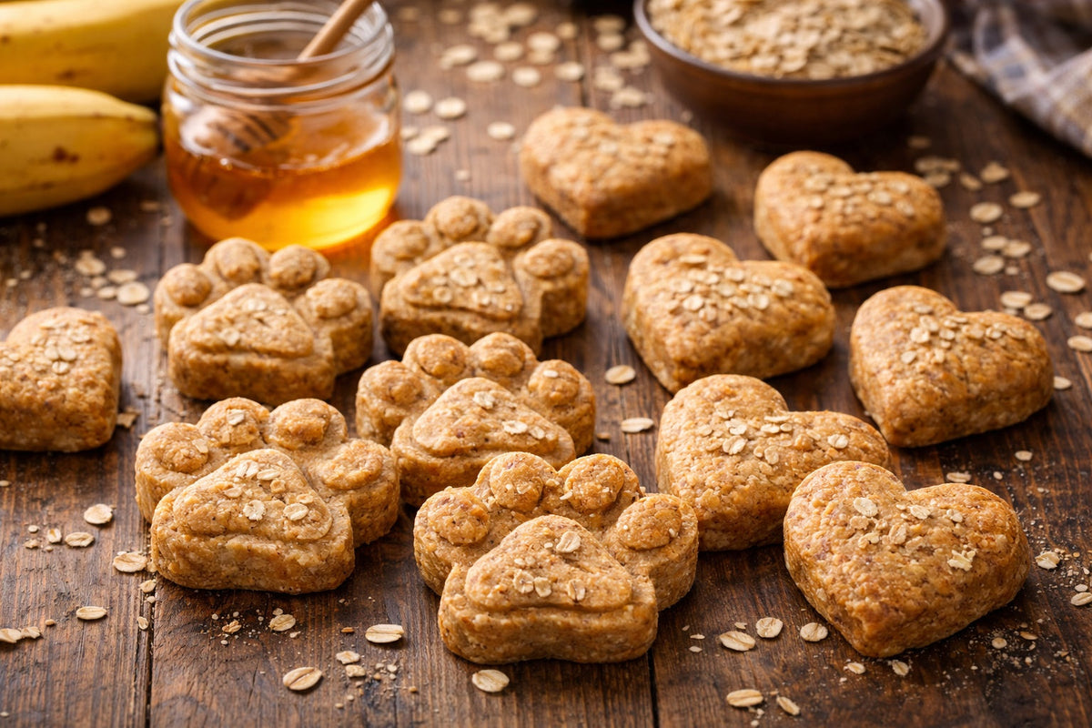 Banana Honey Dog Treats