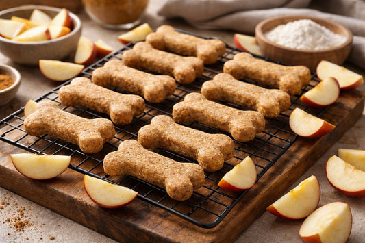 Baked Apple Dog Treats