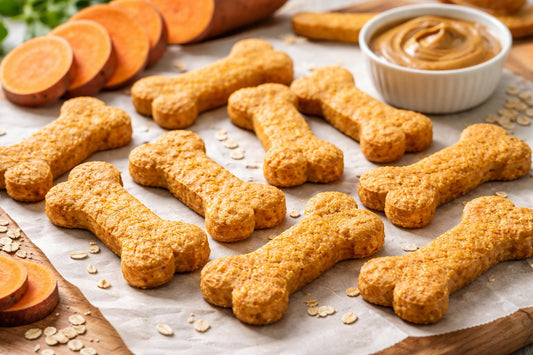 Air Fryer Sweet Potato Dog Treats