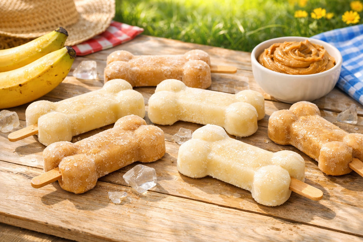 Easy Dog Popsicles
