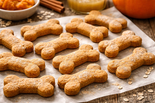 Pumpkin And Applesauce Dog Treats