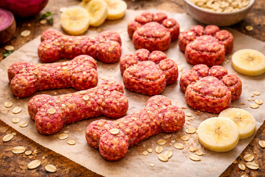 Beet And Banana Dog Treats