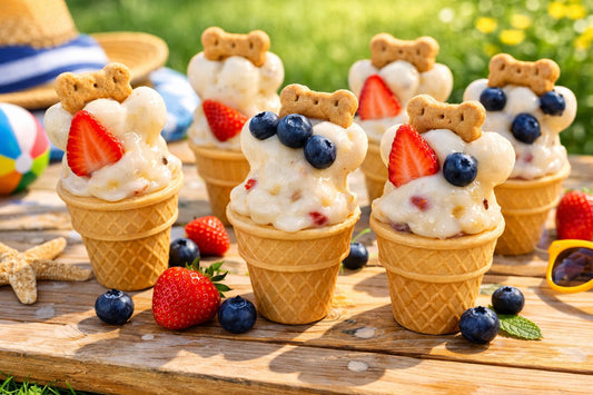 Ice Cream Cone Dog Treats